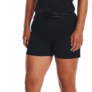 Under Armour Women's Links Shorty Shorts Black - 3.5”